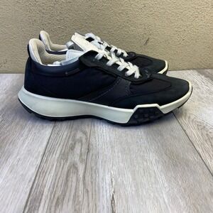 ECCO Womens Retro Shoes Size EU 40 US 9-9.5 Black Casual Athletic Sneaker